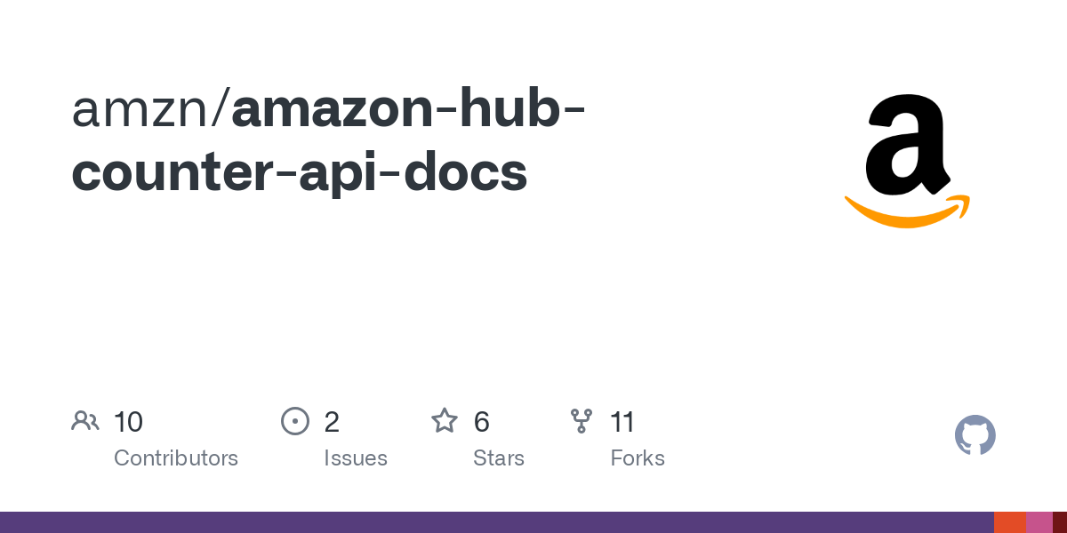 documentation de l'API du compteur hub amazon