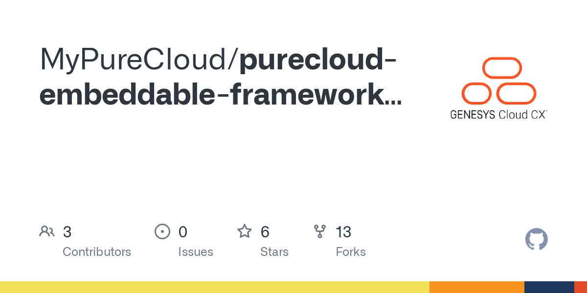 framework incorporável purecloud mistério crm