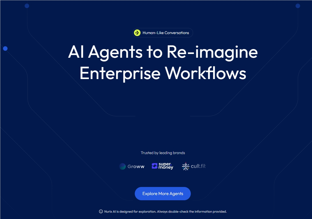 Nurix AI สตาร์ทอัพด้าน AI ได้รับเงินทุน 27.5 ล้านดอลลาร์สหรัฐ เพื่อช่วยให้องค์กรต่างๆ เปลี่ยนแปลงอย่างชาญฉลาด