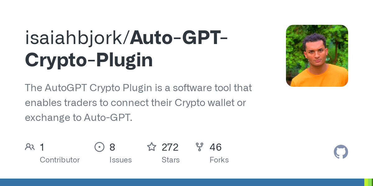 Auto GPT Crypto Plugin