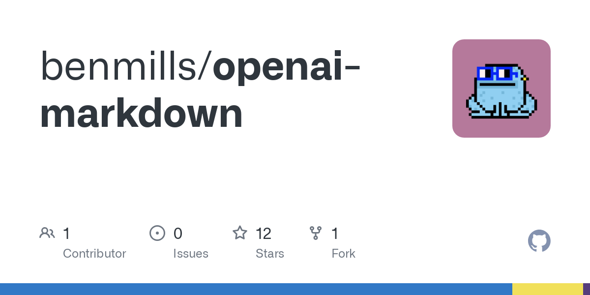 openai markdown