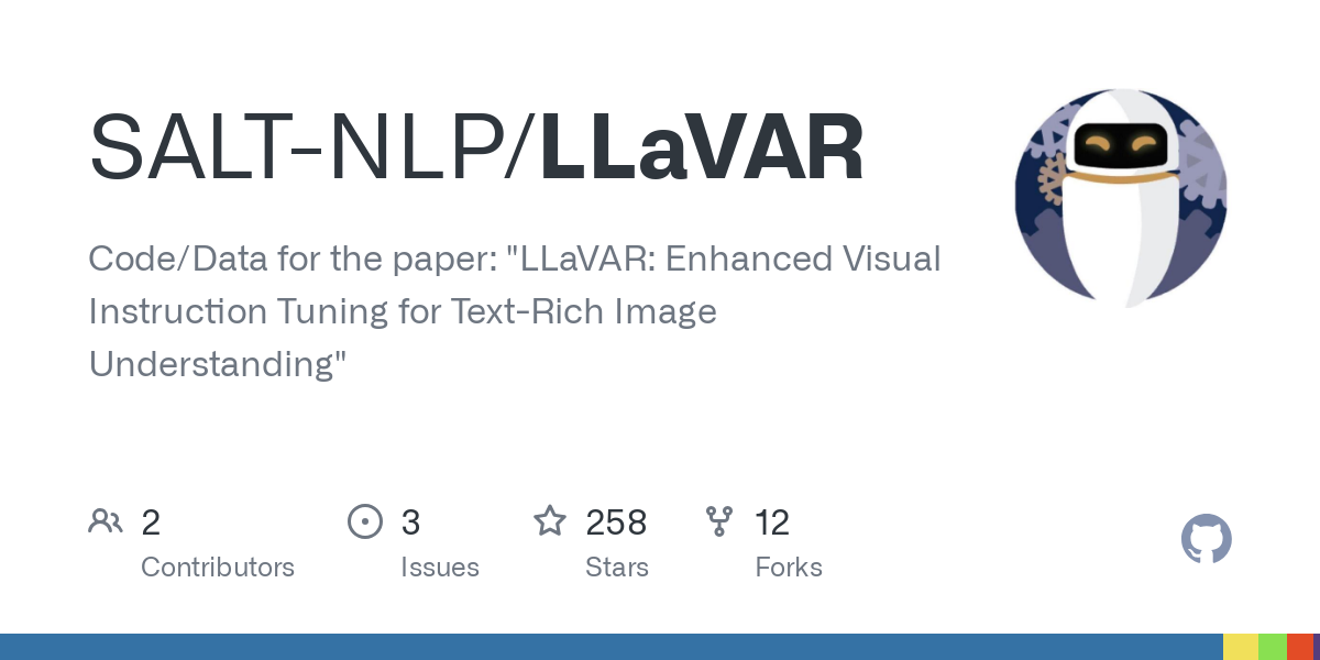 LLaVAR