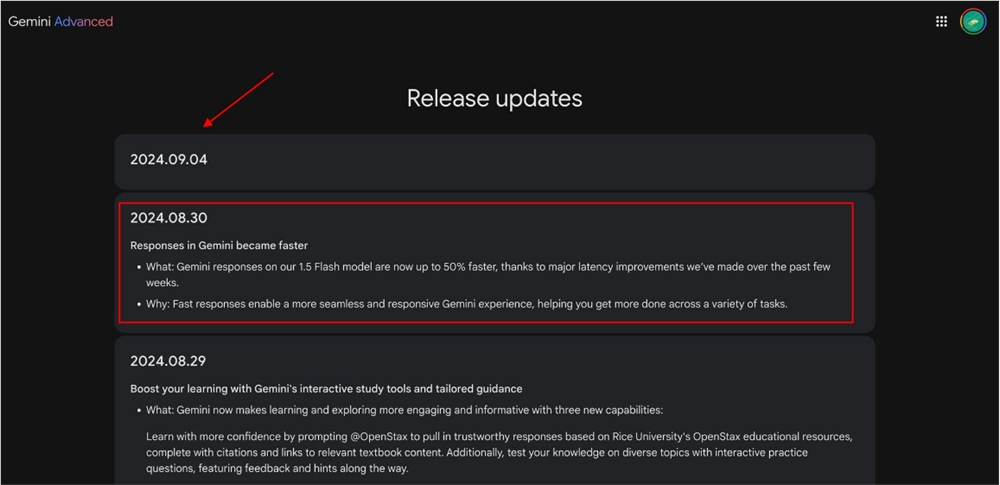 อัปเกรด Gemini 1.5 lightning: ความเร็วในการตอบสนองของ AI เพิ่มขึ้น 50% ประสบการณ์ผู้ใช้ได้รับการปรับปรุงอย่างมาก