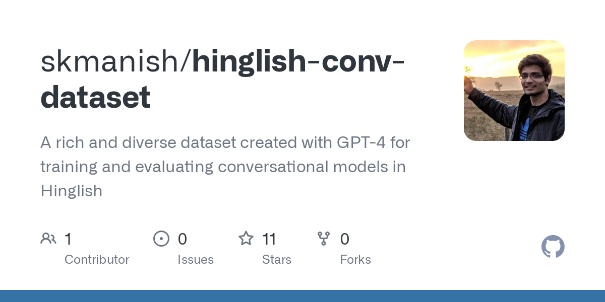 hinglish conv dataset