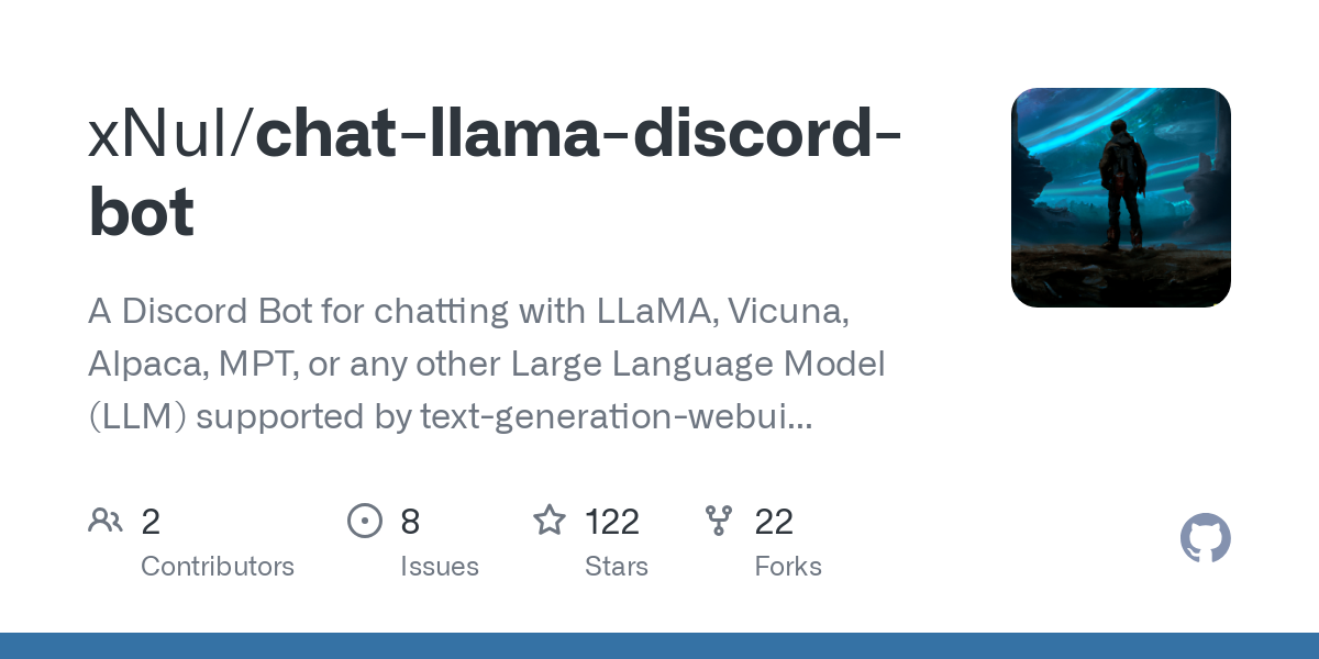 chat llama discord bot