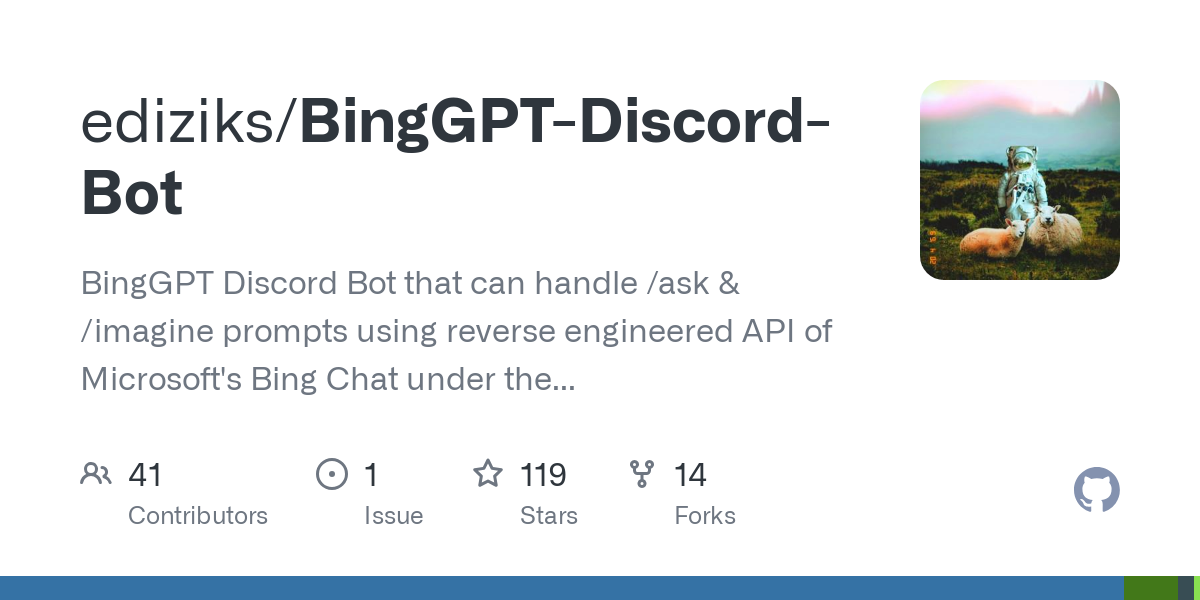 BingGPT Discord Bot