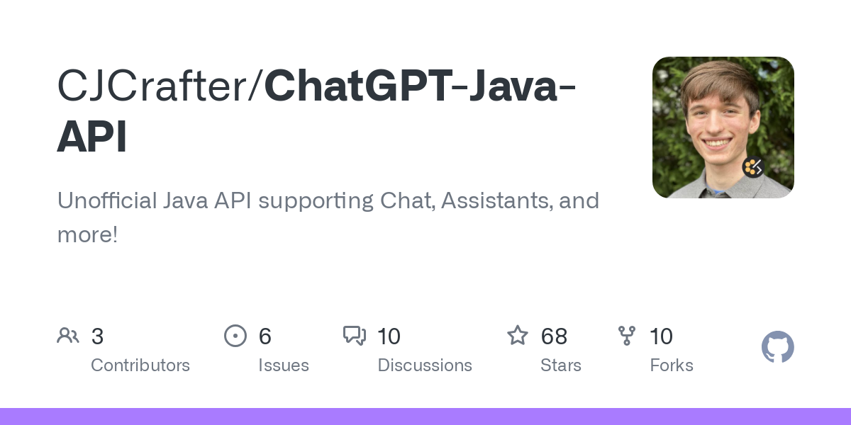 ChatGPT Java API