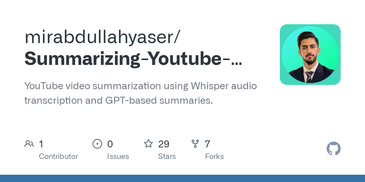 Summarizing Youtube Videos with OpenAI Whisper and GPT 3