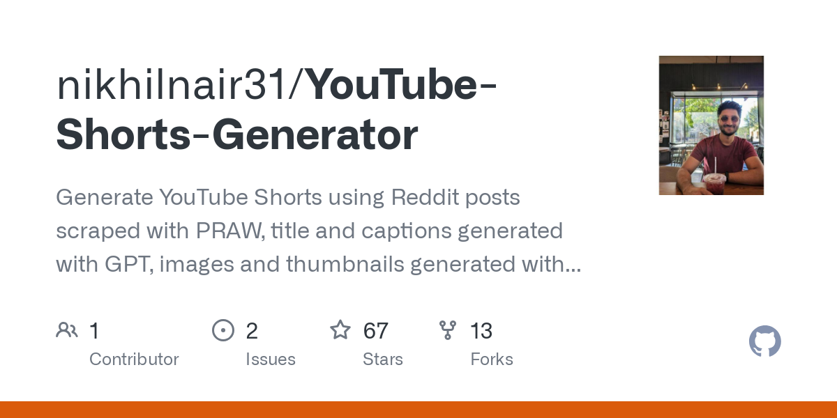 YouTube Shorts Generator