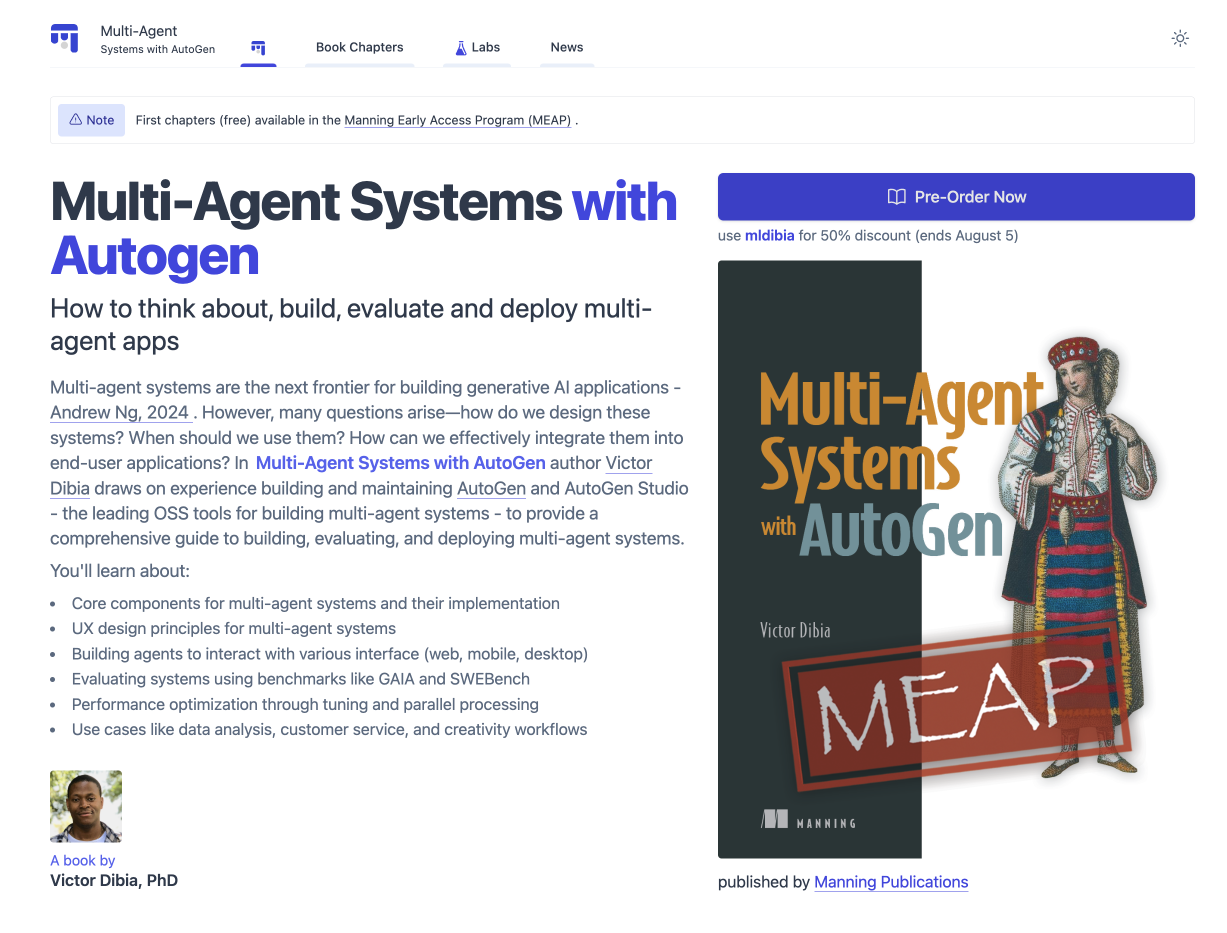 multiagent systems with autogen