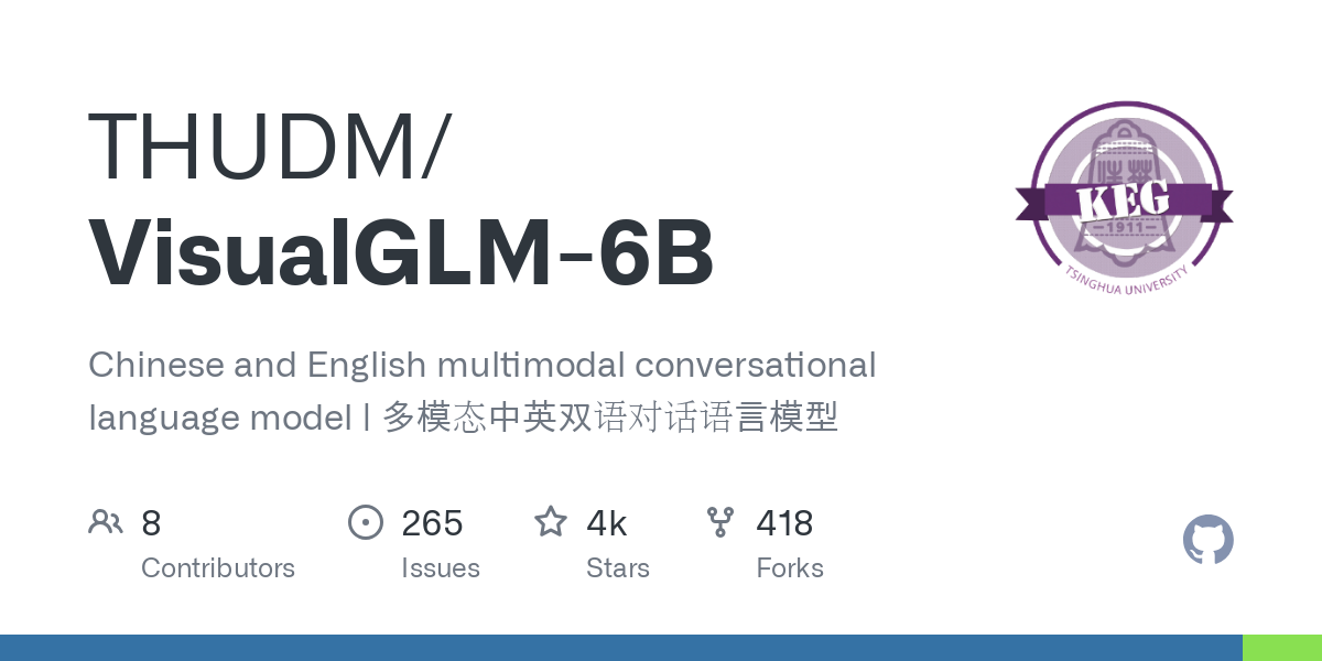 VisualGLM 6B