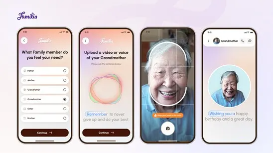 Familia.AI launches software to “resurrect loved ones” and supports video calls