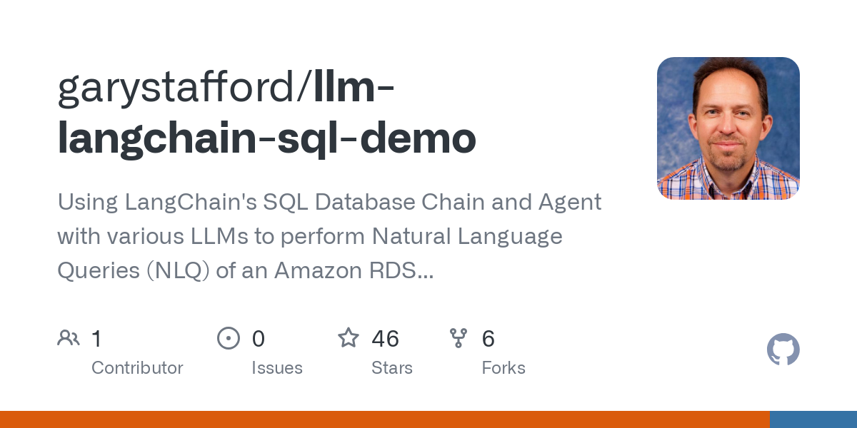 demonstração sql llm lanchain