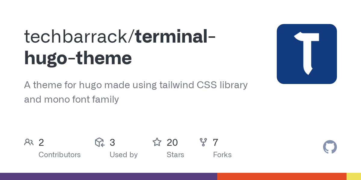 terminal hugo theme