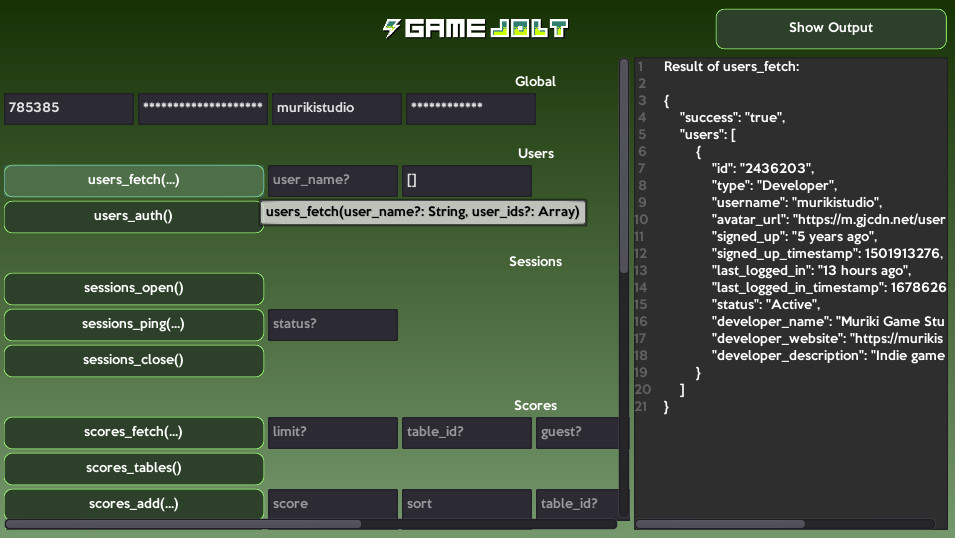 เกม Jolt API สำหรับ Godot