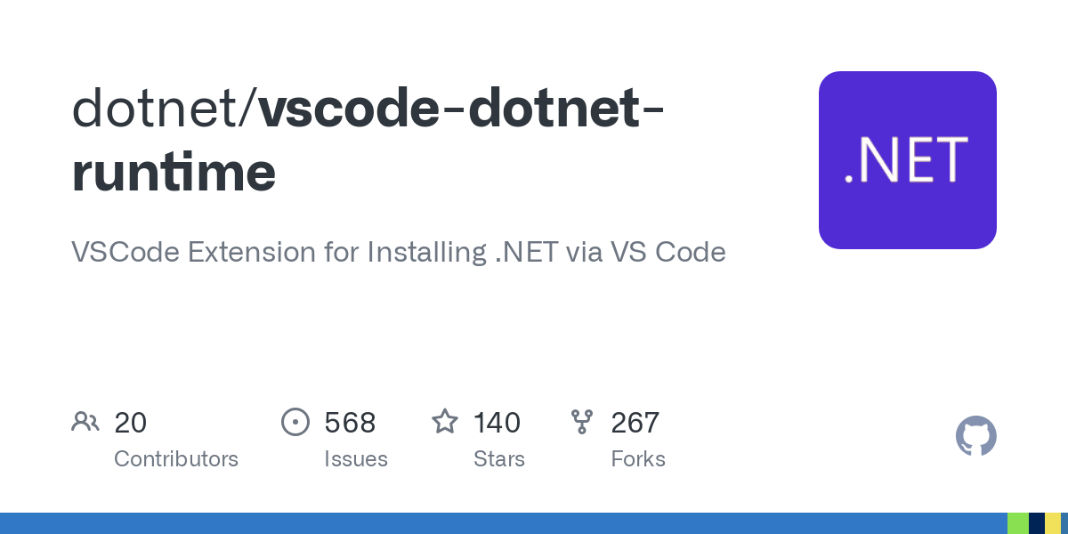 vscode dotnet runtime