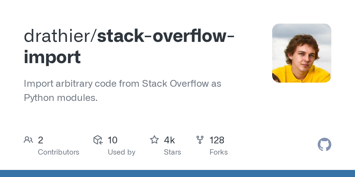 stack overflow import