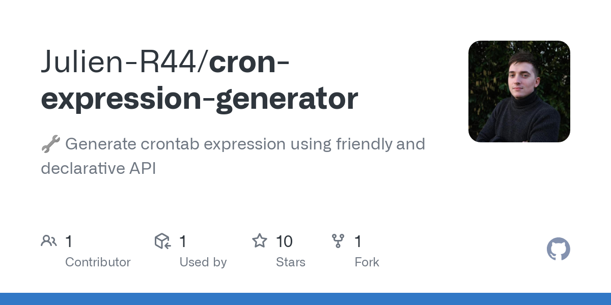 cron expression generator