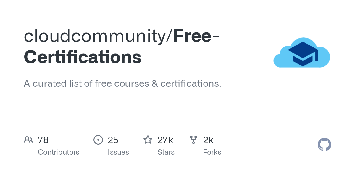 Free Certifications