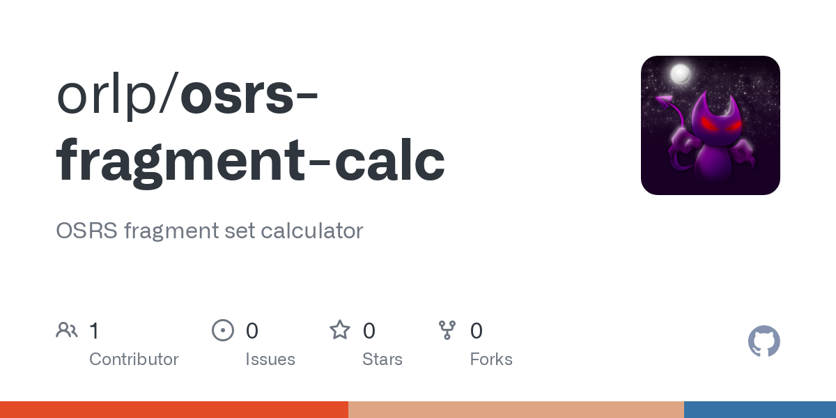 osrs fragment calc