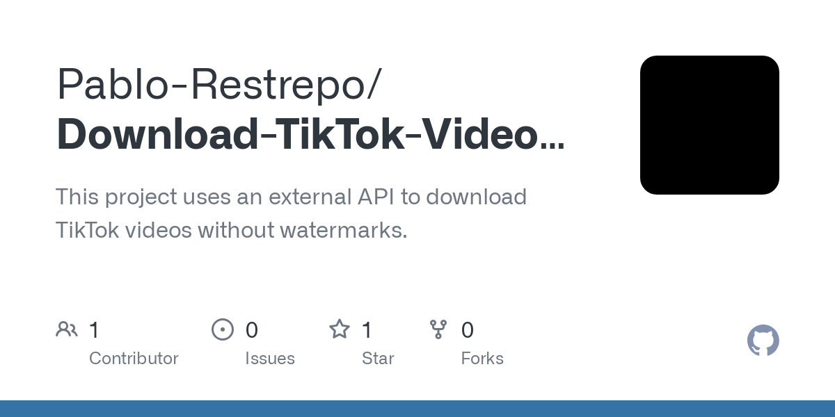 Download TikTok Videos Without Watermark