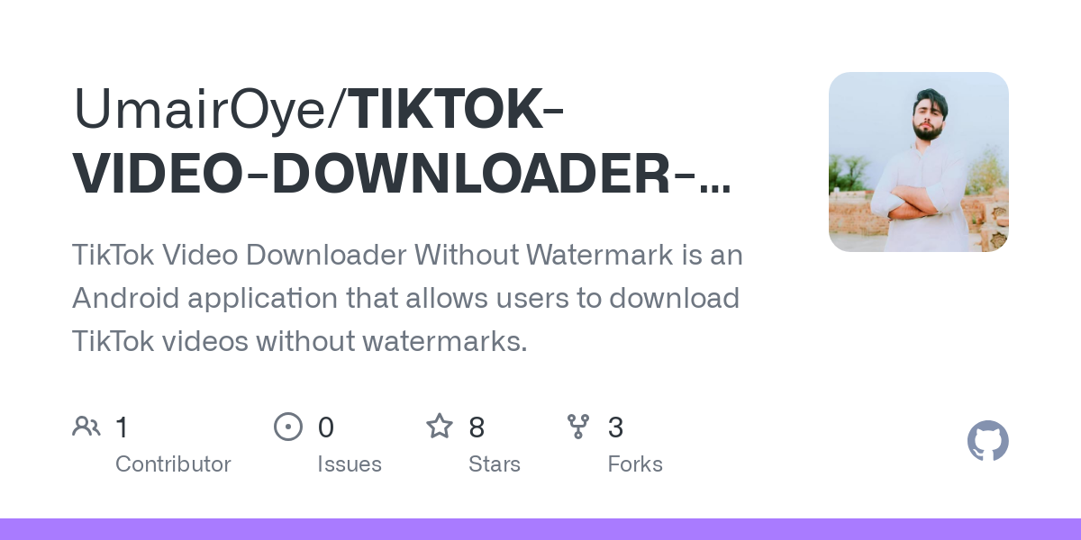 TIKTOK VIDEO DOWNLOADER WITHOUT WATERMARK