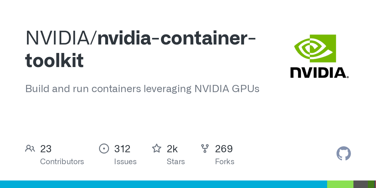 nvidia container toolkit