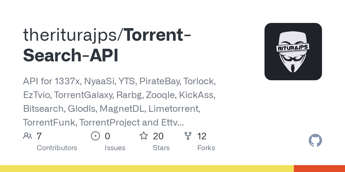 Torrent Search API