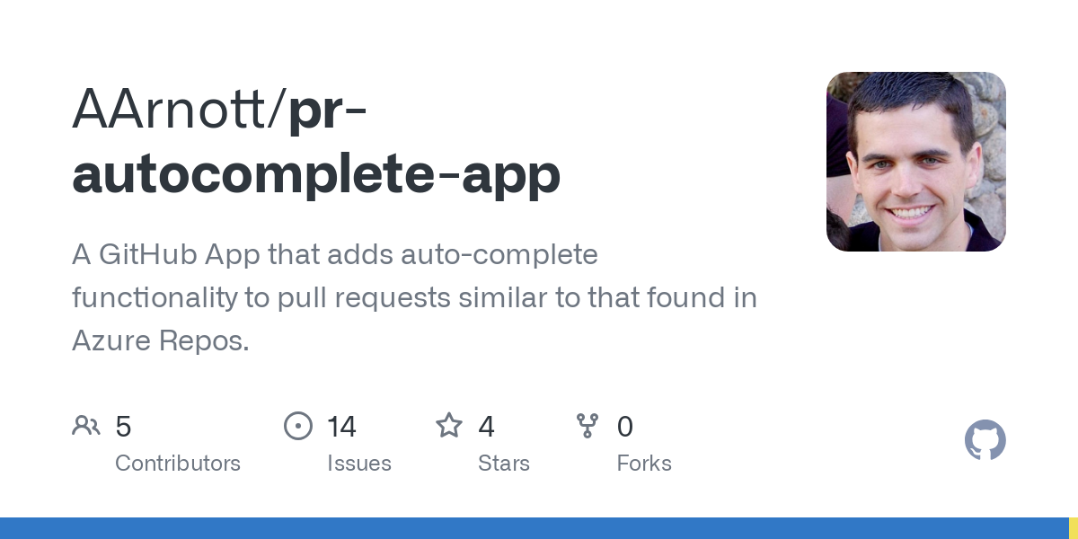 pr autocomplete app