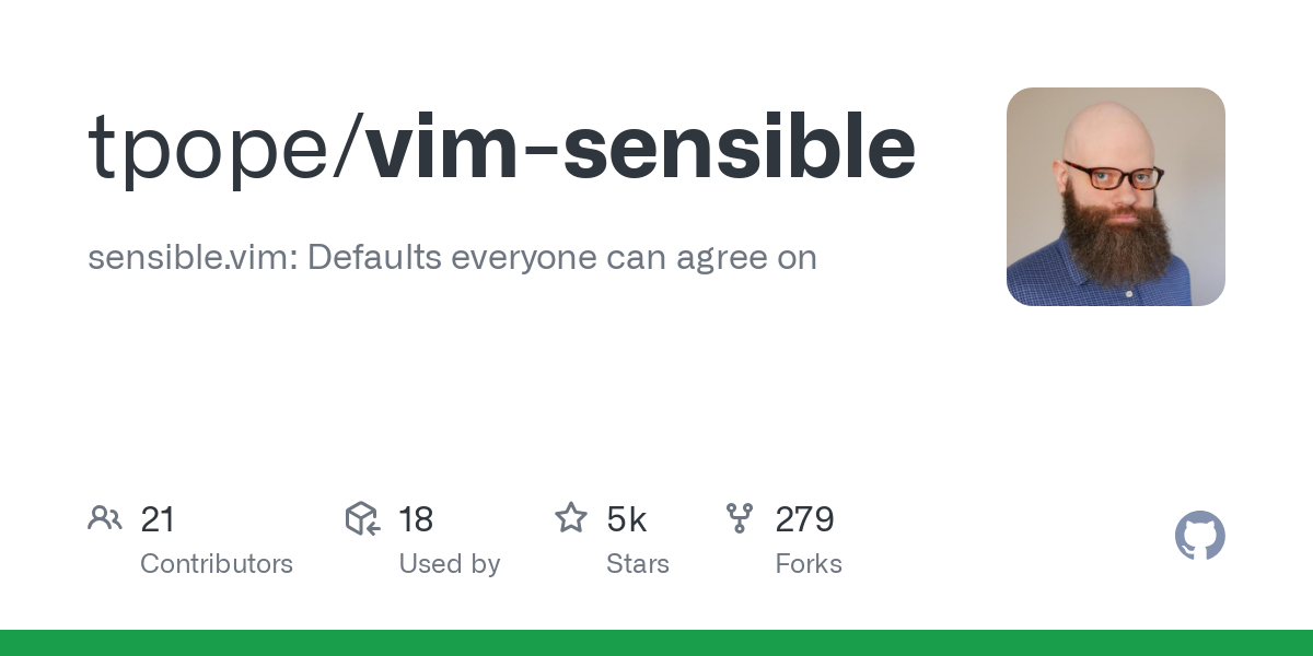 vim sensible