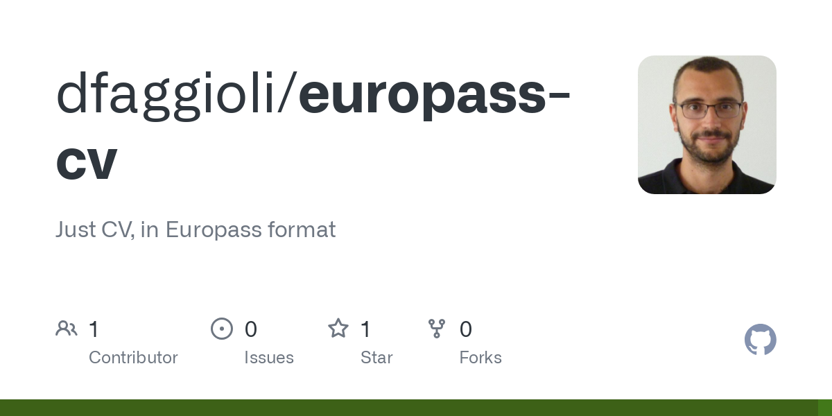 europass cv