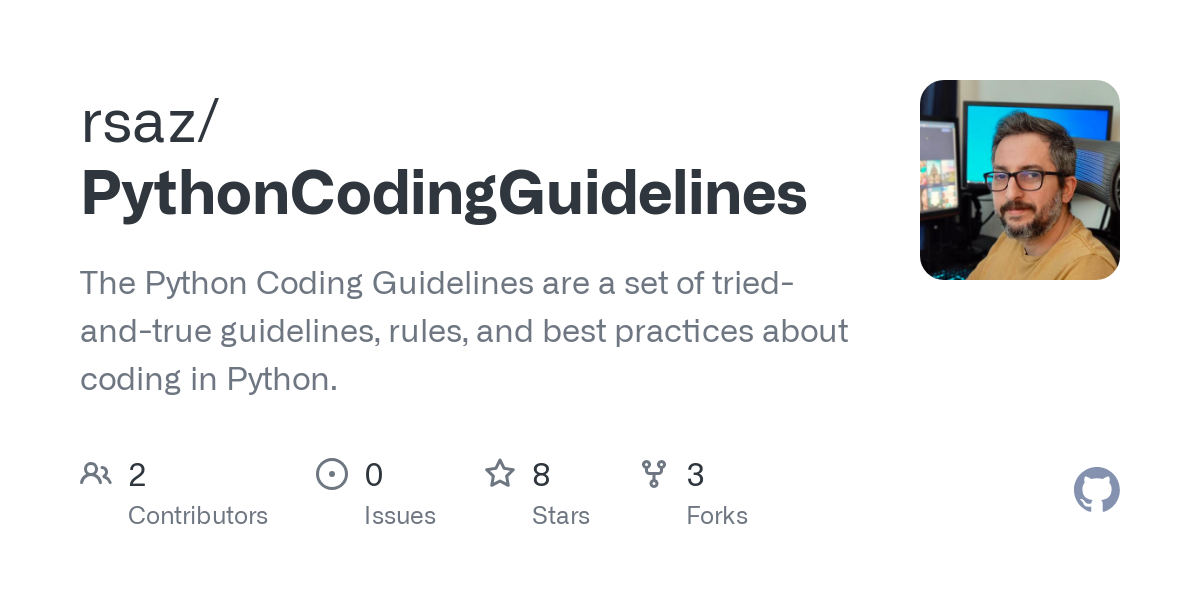 PythonCodingGuidelines