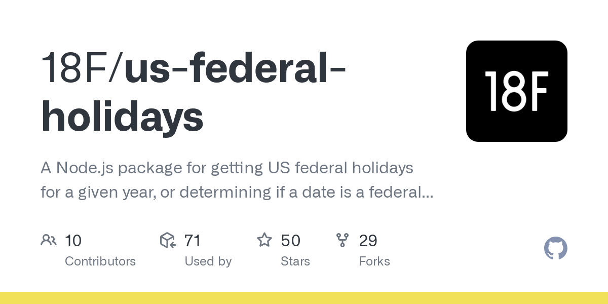 us federal holidays