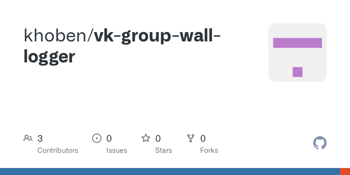 vk group wall logger