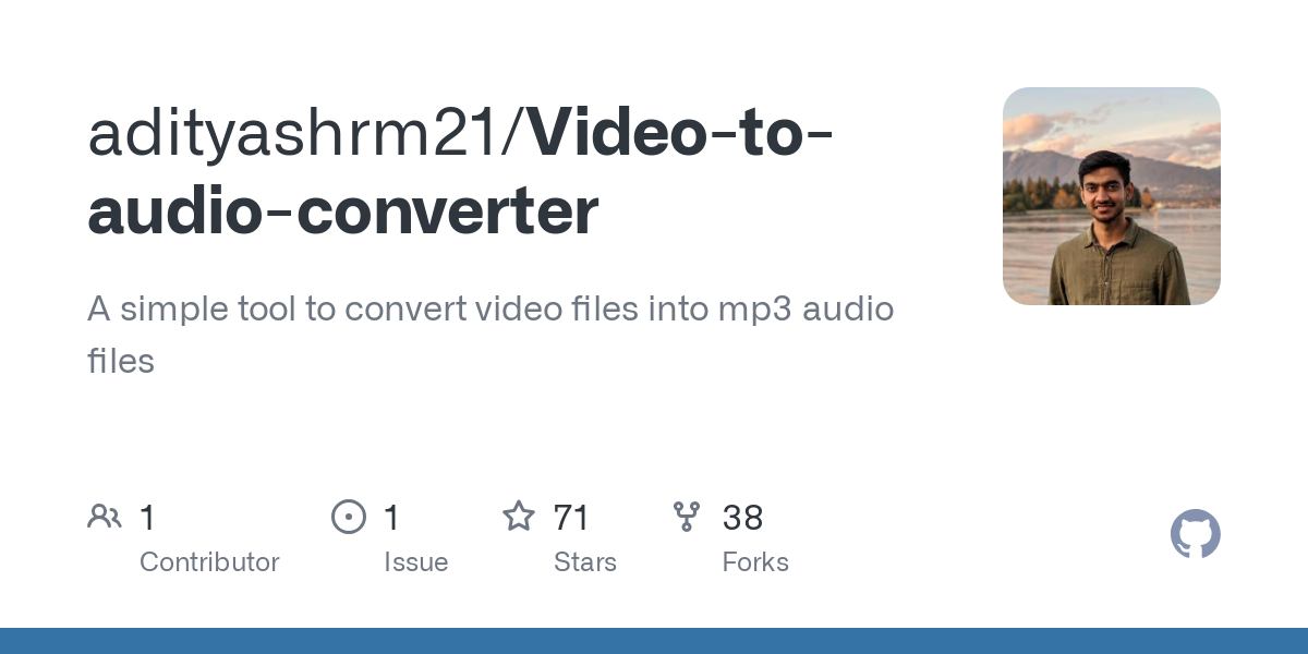 Video to audio converter