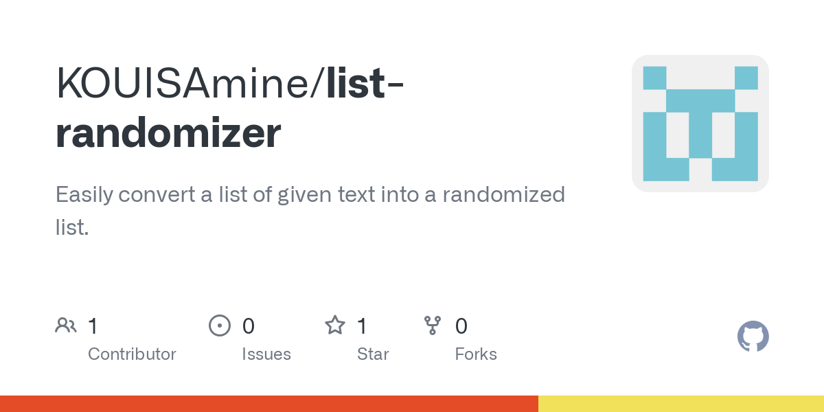 list randomizer