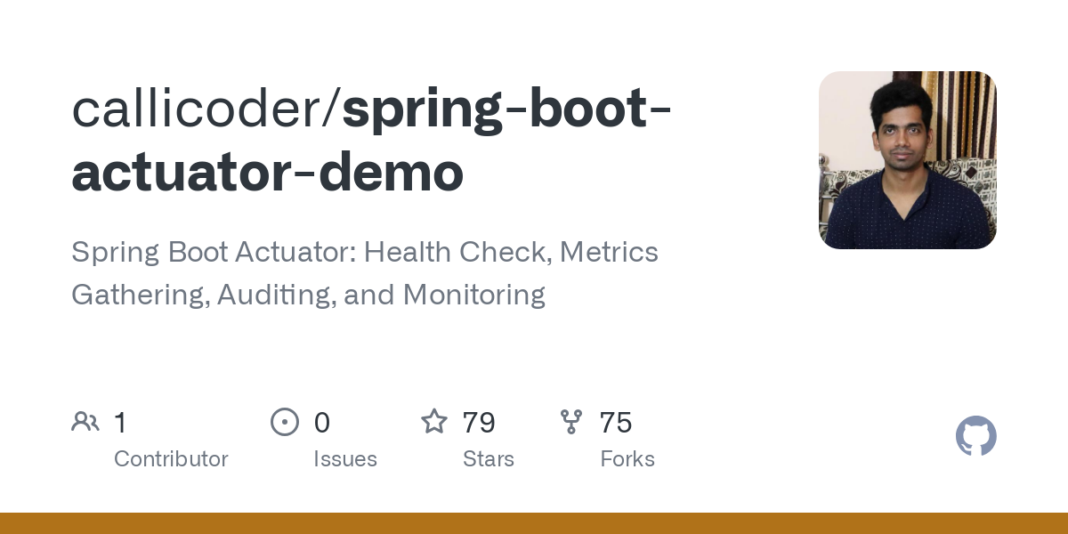 spring boot actuator demo