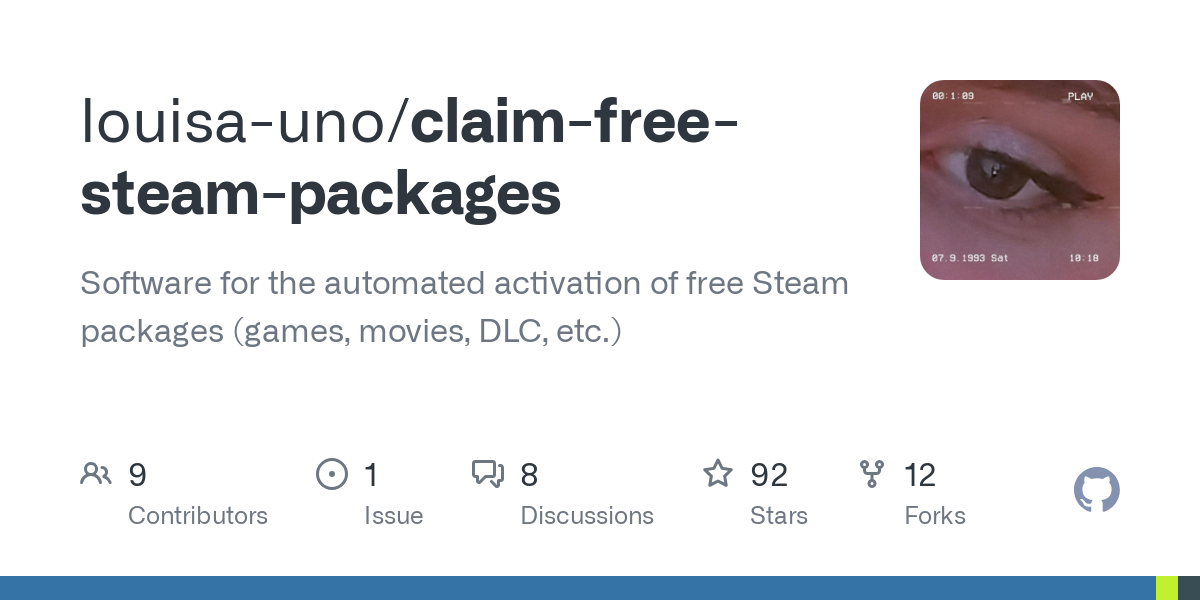 claim free steam packages