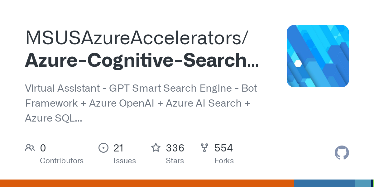 Azure Cognitive Search Azure OpenAI Accelerator