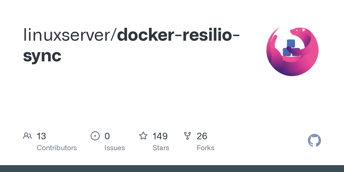 docker resilio sync