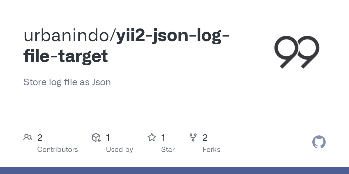 yii2 json log file target