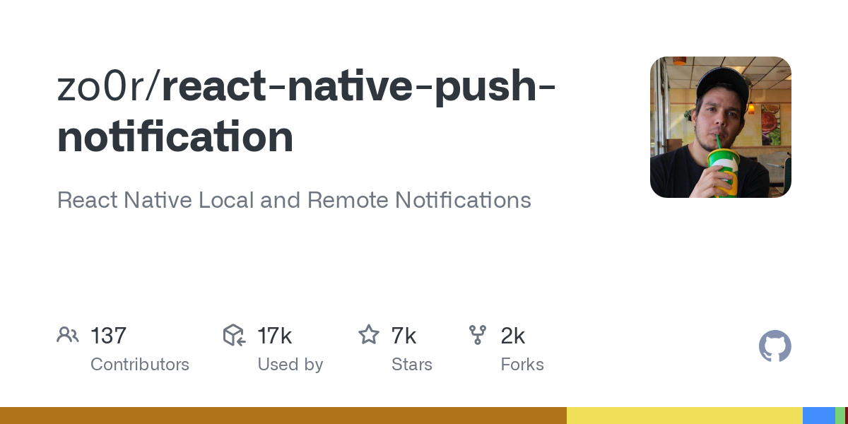 react native push notification