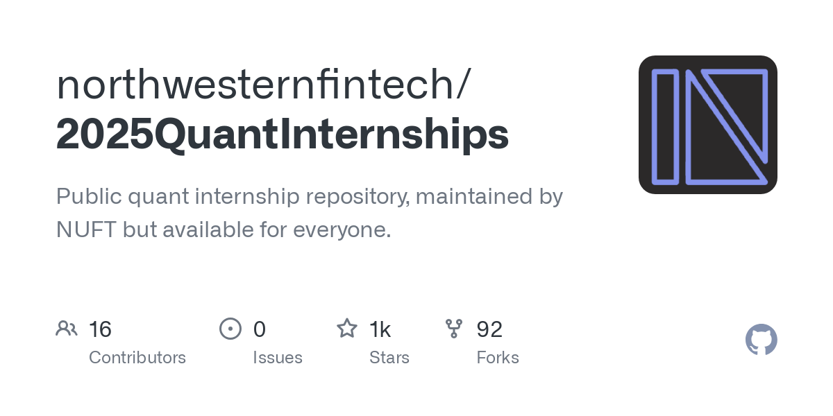 2025QuantInternships