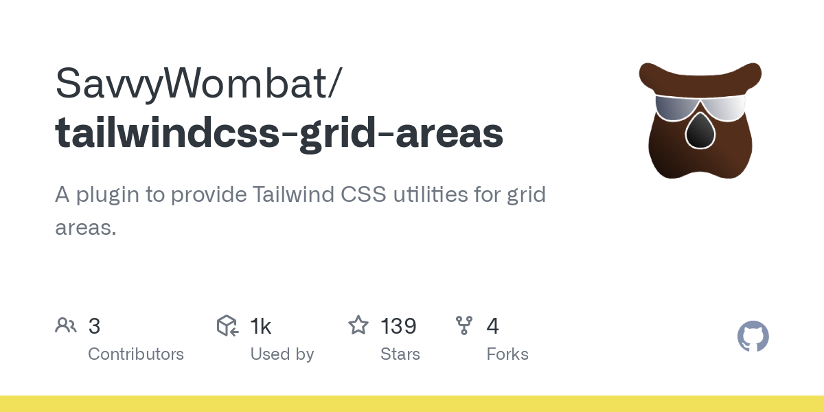 tailwindcss grid areas