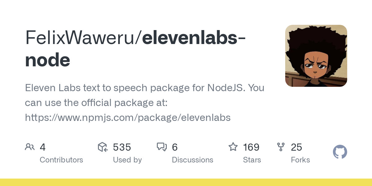 elevenlabs node