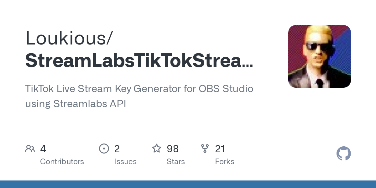 StreamLabsTikTokStreamKeyGenerator