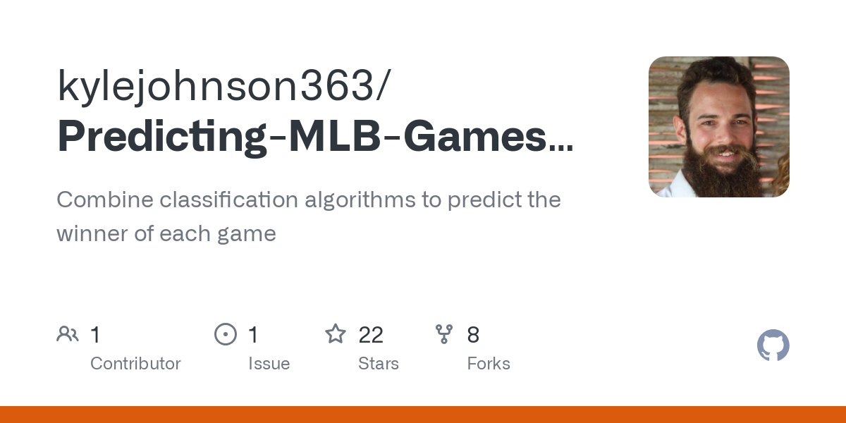 Predicting MLB Games with Machine Learning