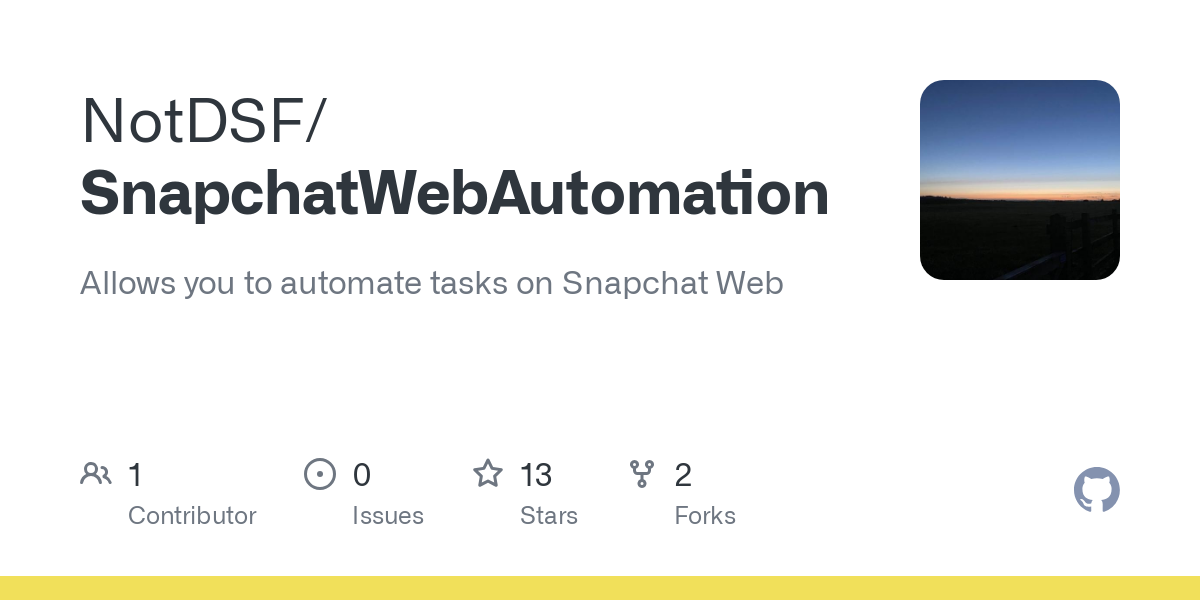 SnapchatWebAutomation