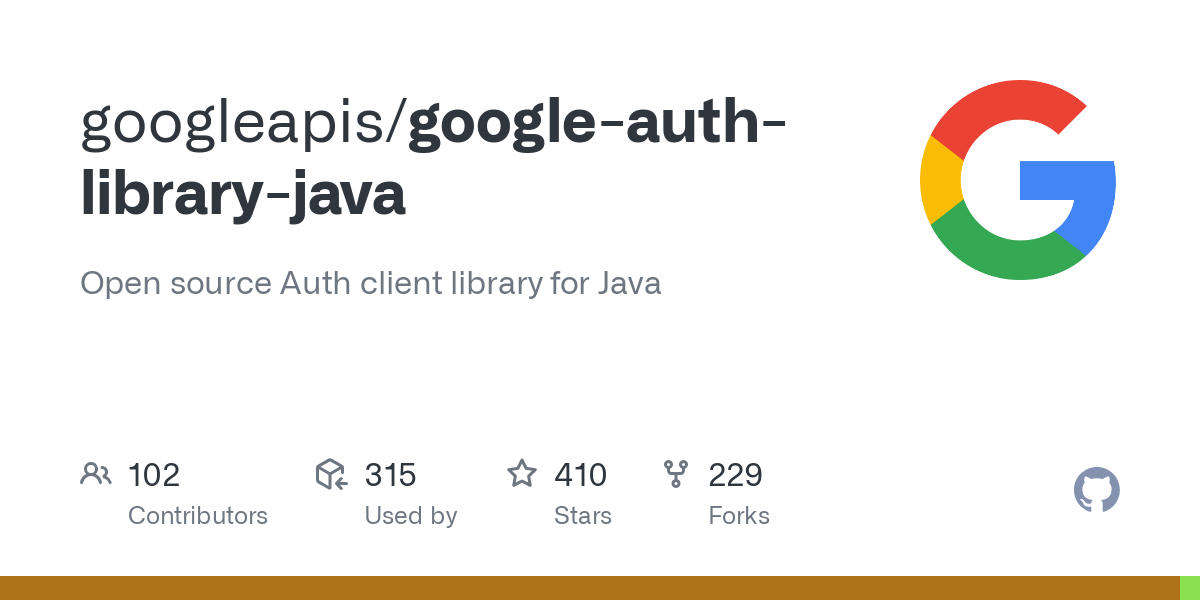 google auth library java