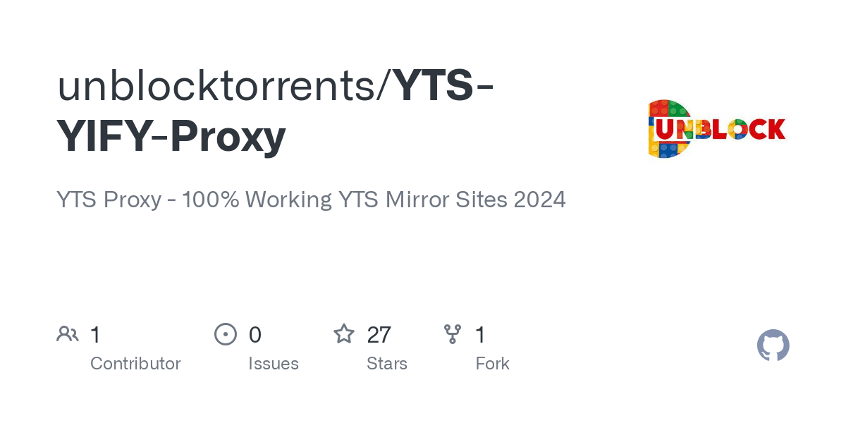 YTS YIFY Proxy